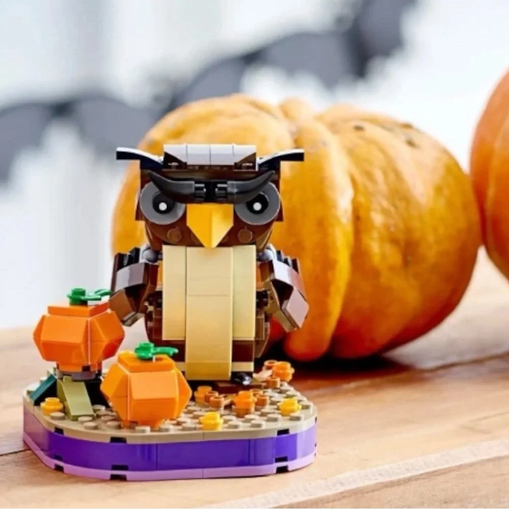 LEGO‎ 40497 Fall Owl & Pumpkins Retired Halloween Autumn Set New Sealed